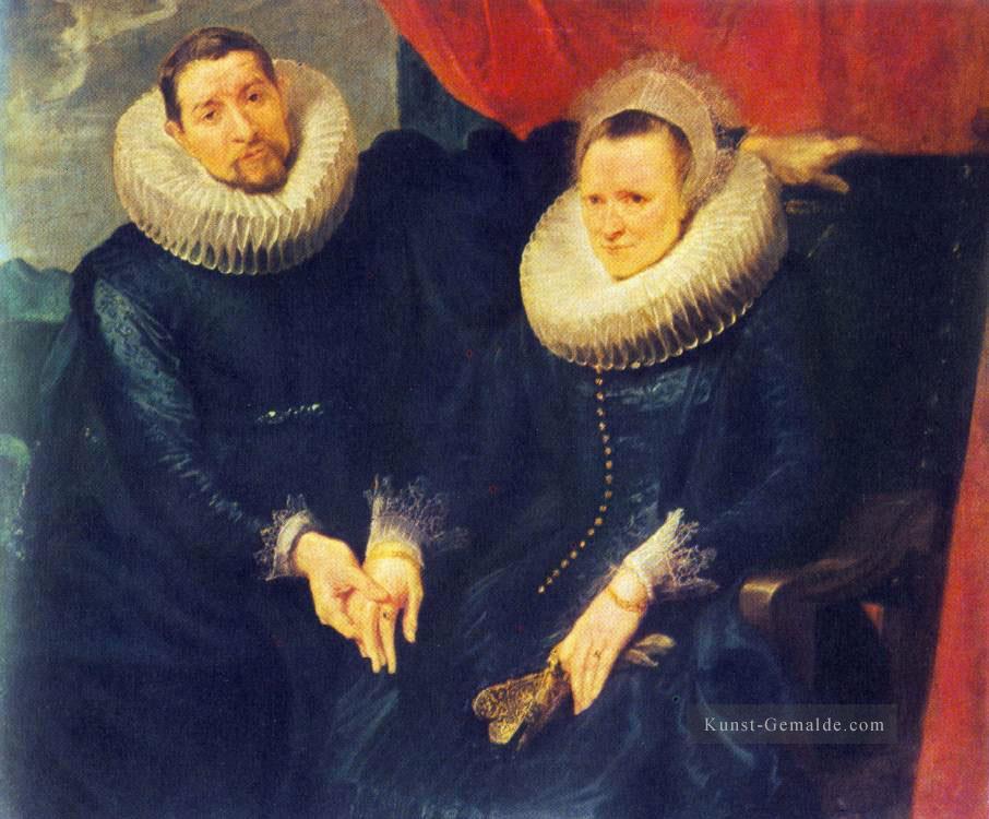 Porträt eines Ehepaares Barock Hofmaler Anthony van Dyck Ölgemälde